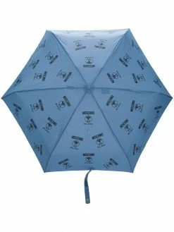 Moschino question mark logo umbrella