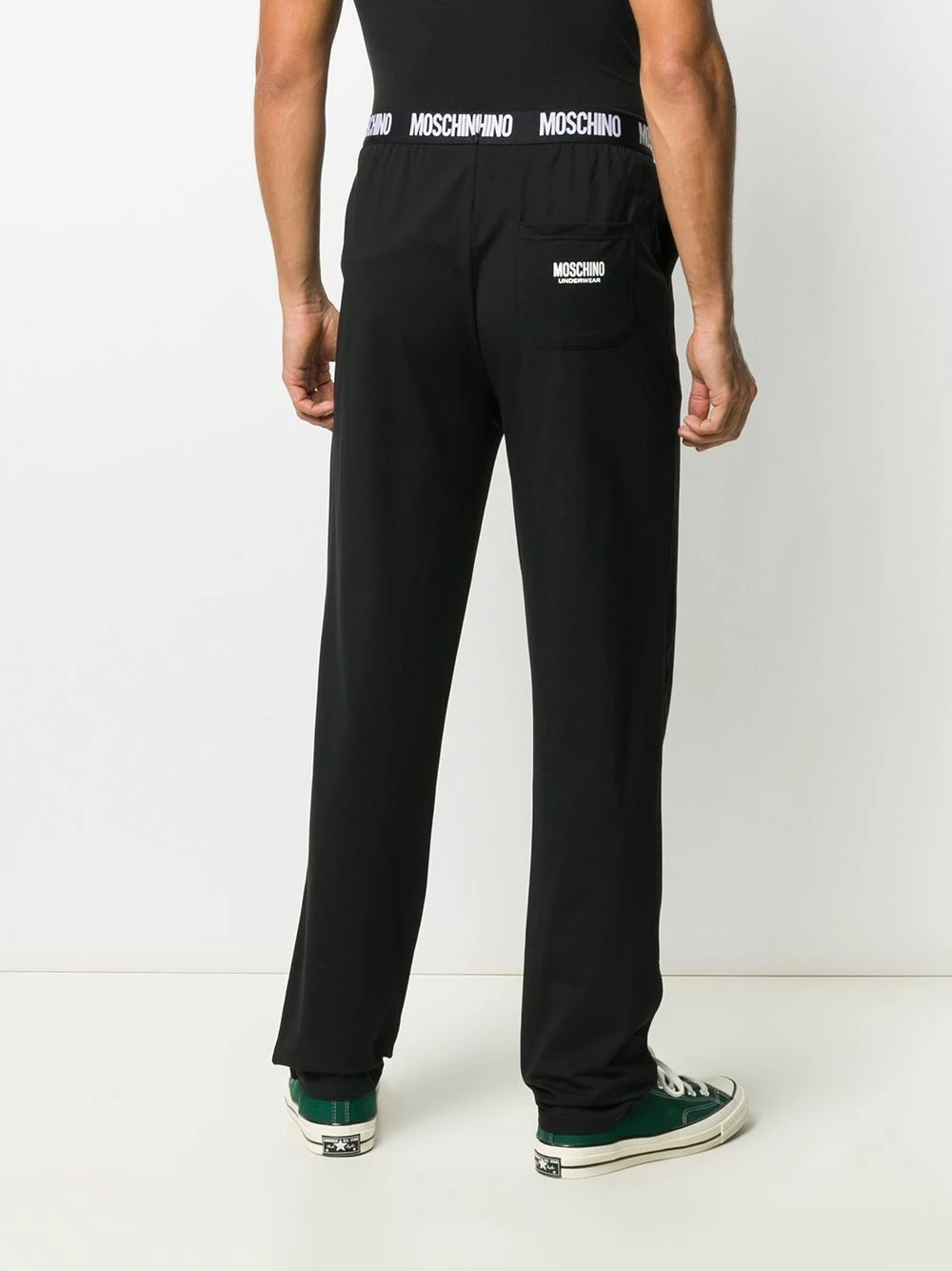 Promo ๐ Moschino Logo waistband lounge trousers โค๏ธ 6 Moschino logo waistband lounge trousers