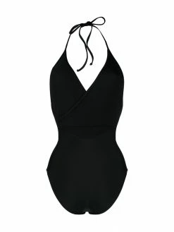 Hot Sale โจ Moschino Logo plaque halterneck ๐ฉฑ swimsuit โค๏ธ 6 Moschino logo-plaque halterneck swimsuit