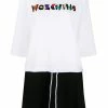 Moschino drawstring-waist hoodie dress