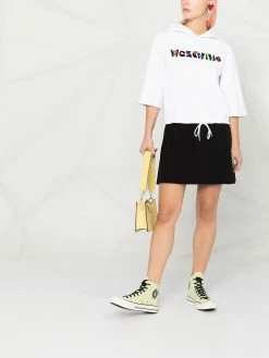 Moschino drawstring-waist hoodie dress
