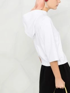 Moschino drawstring-waist hoodie dress