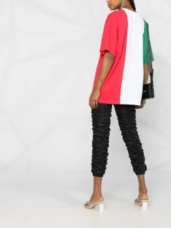 Discount ๐ Moschino Italian flag print oversized T ๐ shirt ๐ 11 Moschino Italian flag print oversized T-shirt