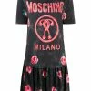 Buy ๐ Moschino Layered effect logo T ๐ shirt ๐ dress ๐ฅ 2 Moschino layered-effect logo T-shirt dress