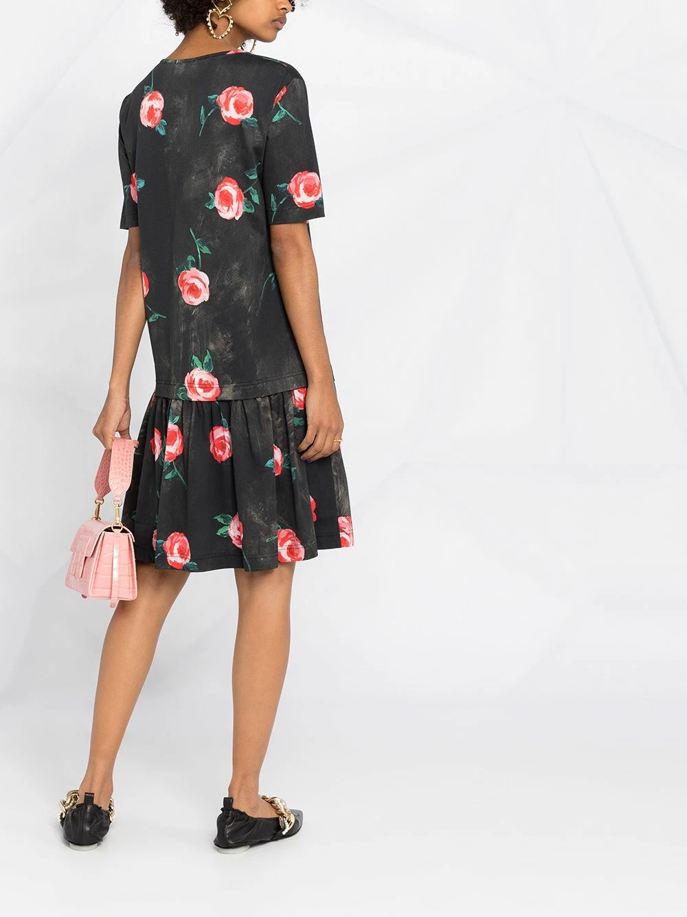 Buy ๐ Moschino Layered effect logo T ๐ shirt ๐ dress ๐ฅ 6 Moschino layered-effect logo T-shirt dress