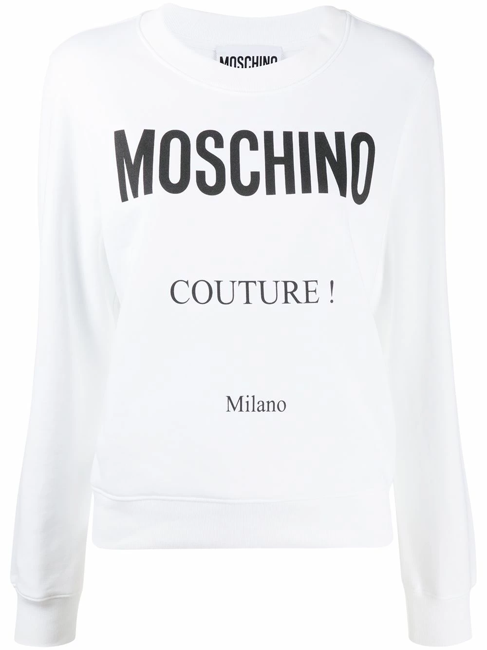 Buy โ๏ธ Moschino Couture logo sweatshirt ๐ฏ 3 Moschino Couture logo sweatshirt
