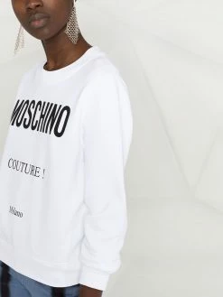 Buy โ๏ธ Moschino Couture logo sweatshirt ๐ฏ 10 Moschino Couture logo sweatshirt