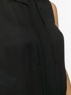 Moschino hooded sleeveless top