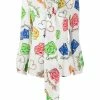 Moschino printed pussybow blouse