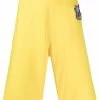 Moschino embroidered logo patch shorts