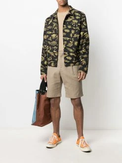 Moschino spaceship-motif denim jacket