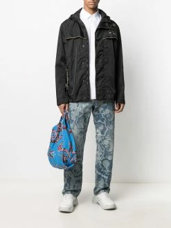 Moschino Double Question Mark logo hodded jacket