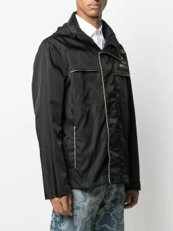Moschino Double Question Mark logo hodded jacket