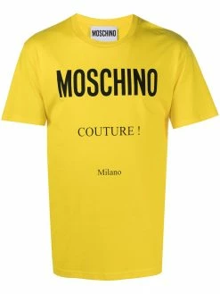 Moschino slogan print T-shirt