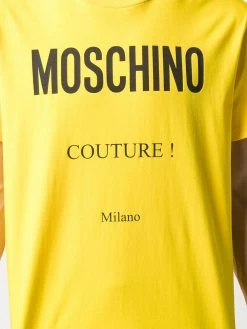 Moschino slogan print T-shirt