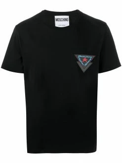Moschino chest logo patch T-shirt