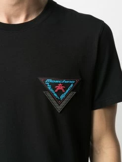 Best deal ๐ Moschino Chest logo patch T ๐ shirt โค๏ธ 11 Moschino chest logo patch T-shirt