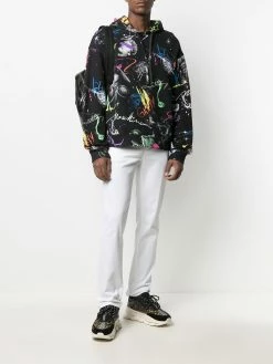 Moschino galaxy print hoodie