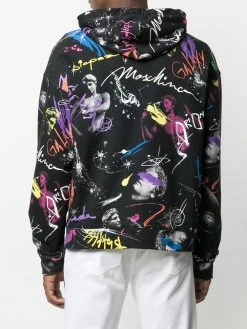 Moschino galaxy print hoodie