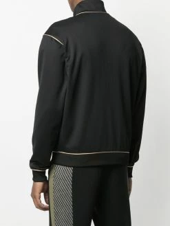 Moschino logo print track sweatshirt