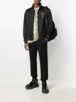 Moschino logo print track sweatshirt