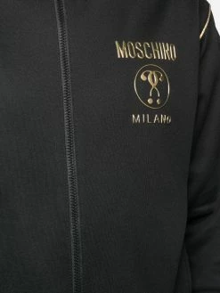 Moschino logo print track sweatshirt