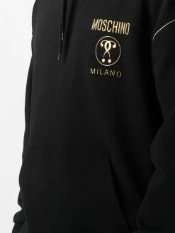 Moschino Double Question Mark print hoodie
