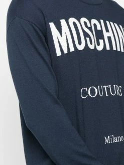 Cheapest ๐ฅ Moschino Logo print jumper ๐ฅฐ 11 Moschino logo-print jumper