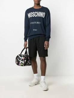 Cheapest ๐ฅ Moschino Logo print jumper ๐ฅฐ 8 Moschino logo-print jumper