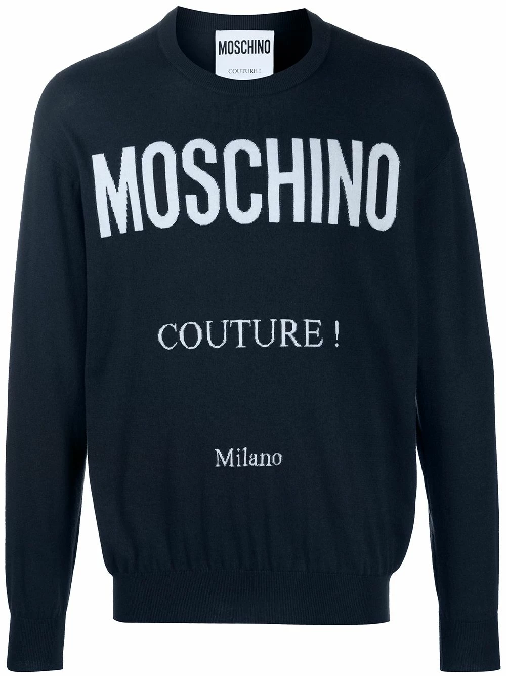 Cheapest ๐ฅ Moschino Logo print jumper ๐ฅฐ 3 Moschino logo-print jumper