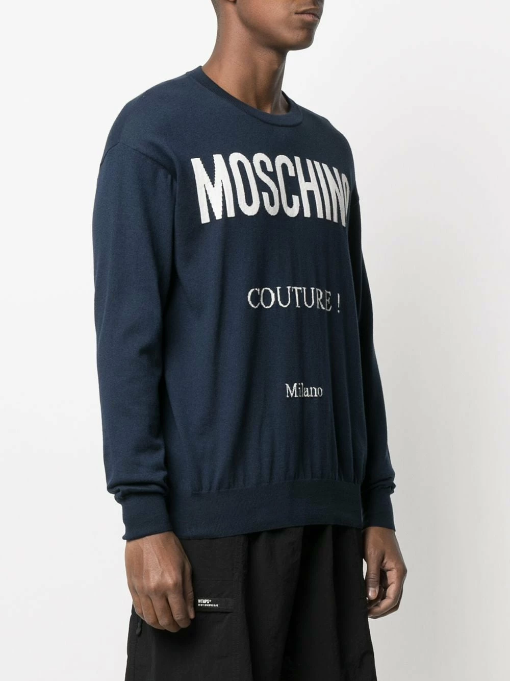 Cheapest ๐ฅ Moschino Logo print jumper ๐ฅฐ 5 Moschino logo-print jumper