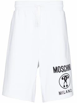 Moschino logo track shorts