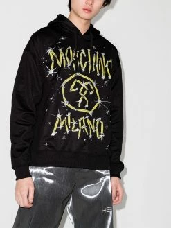 Moschino graphic print hoodie