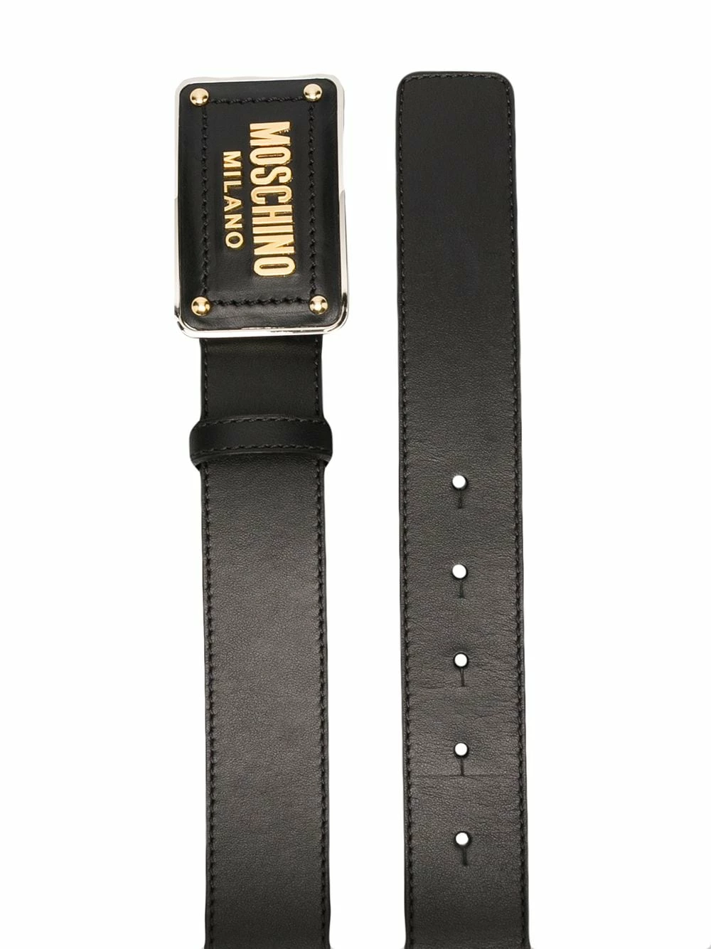 Wholesale ๐คฉ Moschino Enamelled buckle belt ๐ 4 Moschino enamelled buckle belt