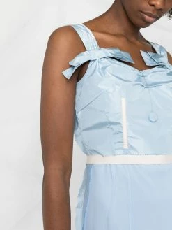 New ๐ Moschino Scallop trim bow ๐ dress ๐ 12 Moschino scallop-trim bow dress