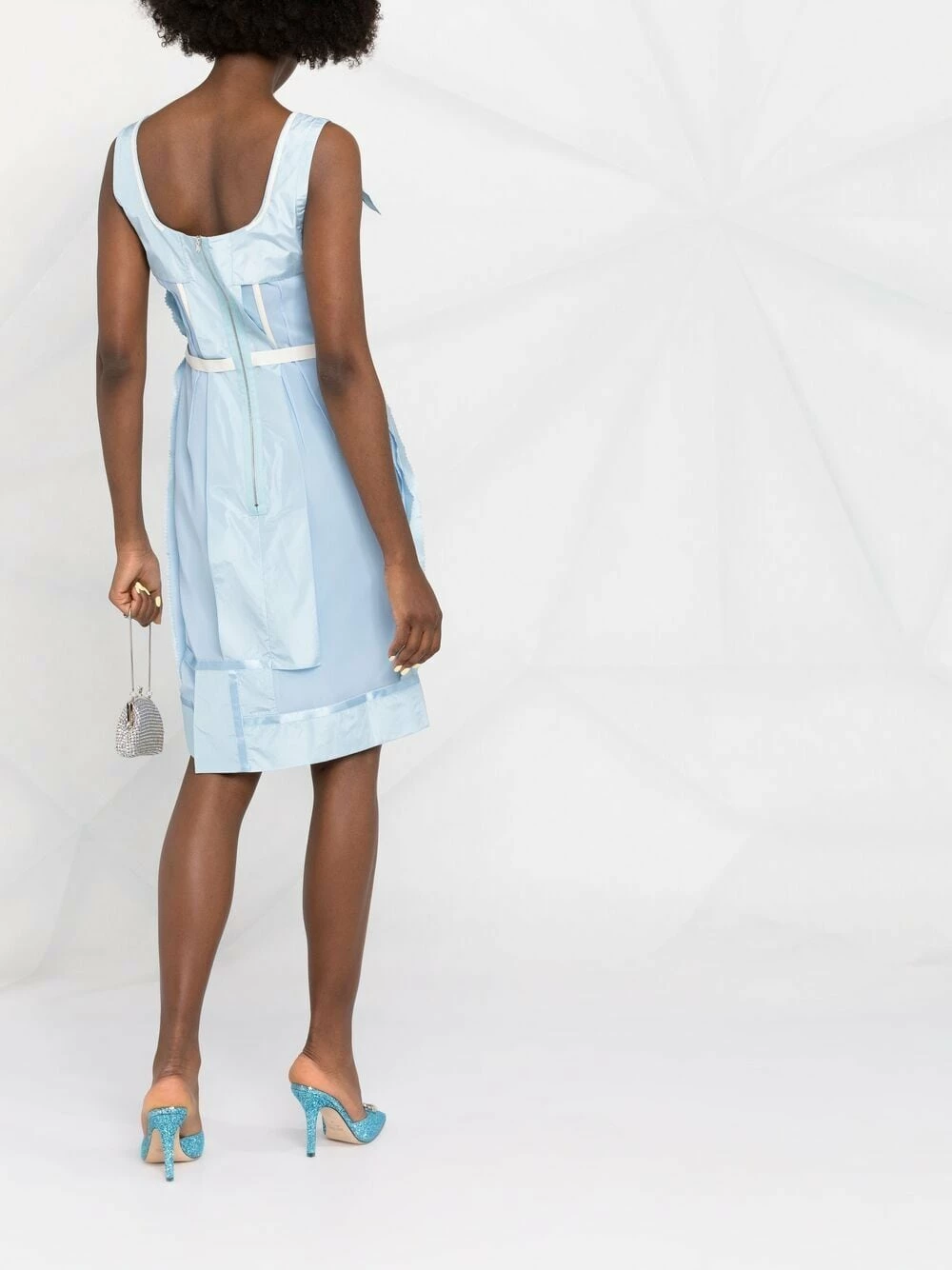 New ๐ Moschino Scallop trim bow ๐ dress ๐ 6 Moschino scallop-trim bow dress