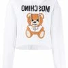 Moschino embroidered teddy bear hoodie