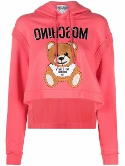 Moschino Teddy Bear logo hoodie