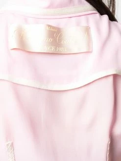 Moschino ruffled detailing sleeveless shirt