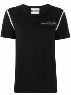 Moschino logo patch T-shirt