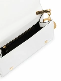 Deals ๐ Moschino Logo print mini shoulder bag ๐งจ 11 Moschino logo-print mini shoulder bag