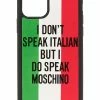 Moschino Italian flag print iPhone 11 Pro case