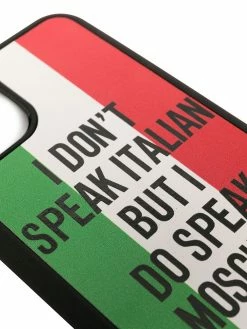 Moschino Italian flag print iPhone 11 Pro case