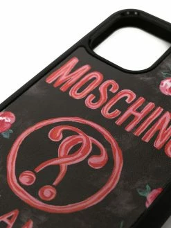Moschino floral logo print iPhone 11 Pro case