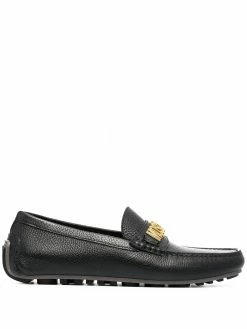 Moschino logo-embellished loafers