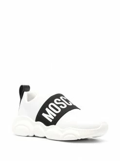 Moschino logo-print Teddy sneakers