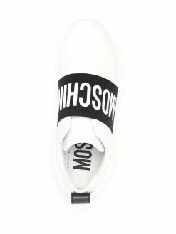 Moschino logo-print Teddy sneakers