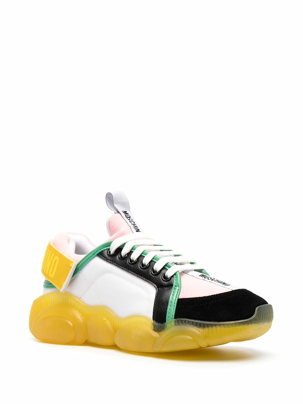 Outlet โจ Moschino Colour block ๐ sneakers ๐ 4 Moschino colour-block sneakers