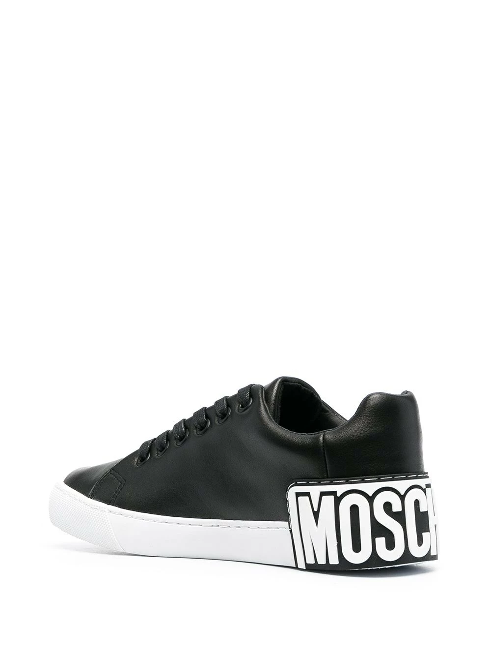 Best Pirce โจ Moschino Low top logo heel ๐ sneakers ๐ 5 Moschino low-top logo heel sneakers