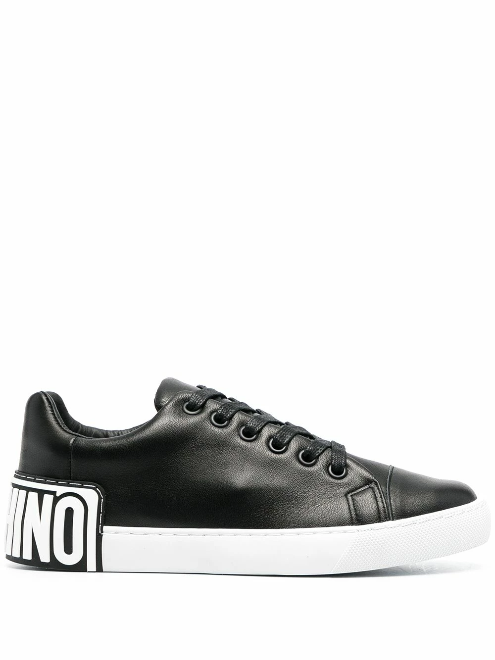 Best Pirce โจ Moschino Low top logo heel ๐ sneakers ๐ 3 Moschino low-top logo heel sneakers